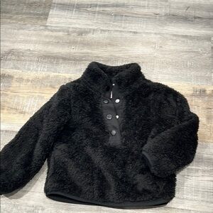 Black Fuzzy Pullover